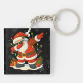 67 Meme Six Seven Bruh Funny Christmas 6 7 Sleutelhanger (Achterkant)