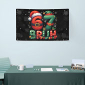 67 Meme Six Seven Bruh Funny Christmas 6 7 Spandoek (Beurs)