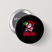 67 Meme Six Seven Bruh Santa Baseball Christmas Bo Ronde Button 5,7 Cm (Voorkant /achterkant)