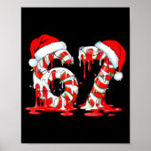 67 Meme Six Seven Candy Canes Drip Christmas Pajam Poster (Voorkant)