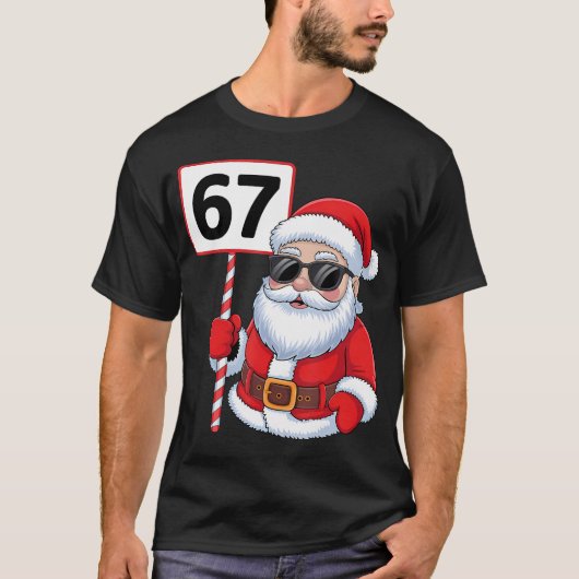 67 Meme Six Seven Christmas T-shirt (Voorkant)