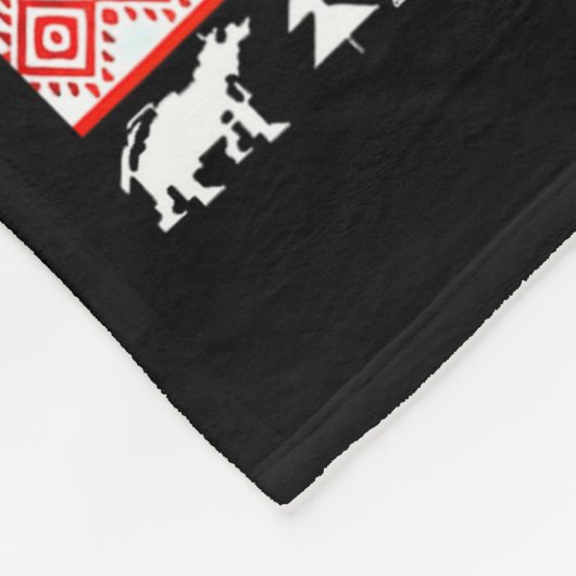 67 Meme Six Seven Christmas Ugly Sweater For Kids Fleece Deken (Hoek)