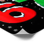 67 Meme Six Seven Dabbing Santa 6 7 Funny Christma Poster (Hoek)