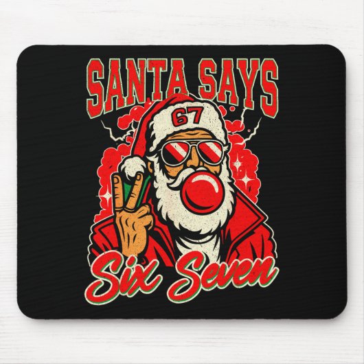 67 Meme Six Seven For Kids Women Men Boys Girls Ch Muismat (Voorkant)