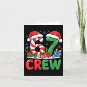 67 Meme Six Seven Funny Christmas Women Men Boys G Kaart (Voorkant)