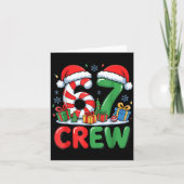 67 Meme Six Seven Funny Christmas Women Men Boys G Kaart (Voorkant)