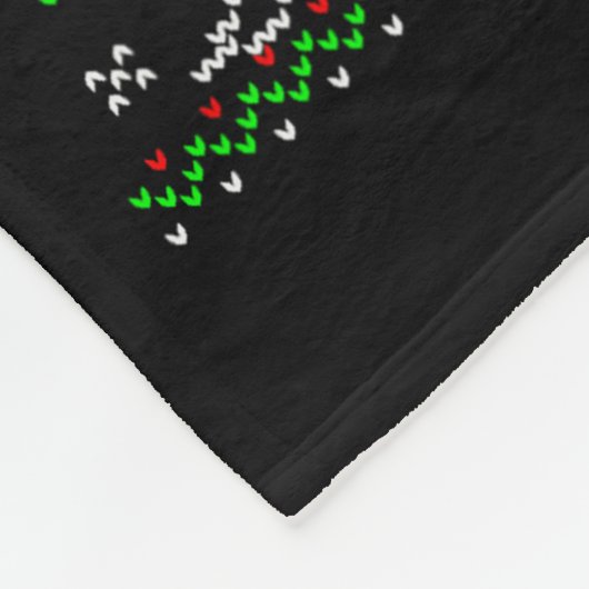 67 Meme Six Seven Funny Ugly Christmas Xmas Sweate Fleece Deken (Hoek)