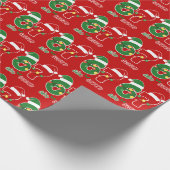 67 Meme Six Seven Gen Alpha Kerstmis Cadeaupapier (Hoek)