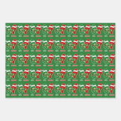 67 Meme Six Seven Gen Alpha Kerstmis  Inpakpapier Vel (Voorkant)