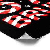 67 Meme Six Seven Memes Candy Cane Christmas Boys  Poster (Hoek)