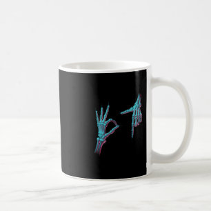 67 Meme Skelet Hand 6 7 Halloween Zes Zeven Grappi Koffiemok