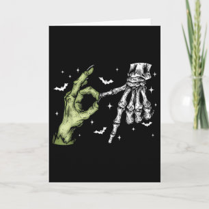 67 Meme Skelet Zombie Hand 6 7 Halloween Zes Zeven Kaart