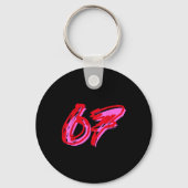 67 Meme Sleutelhanger (Voorkant)