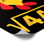 67 Meme Square Root 4489 Turkey Thanksgiving Math  Poster (Hoek)