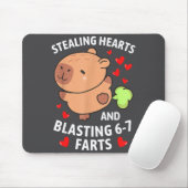 67 Meme Stealing Hearts Valentine's Day Capybara K Muismat (Met muis)
