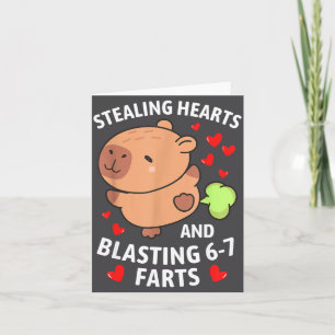 67 Meme Steelt Hartjes Valentijnsdag Capybara K Kaart
