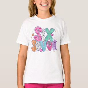 67 Meme T-Shirt Grappig Six Seven Grafisch T-shi