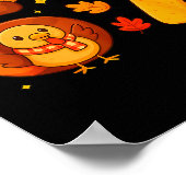 67 Meme Thanksgiving Turkey Day Funny Holiday Six  Poster (Hoek)