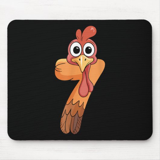 67 Meme Thanksgiving Turkey Day Grappige Matching Muismat (Voorkant)