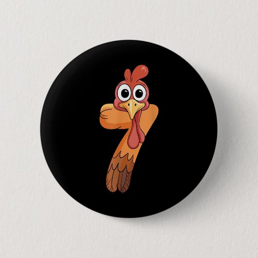 67 Meme Thanksgiving Turkey Day Grappige Matching  Ronde Button 5,7 Cm (Voorkant)