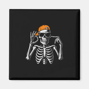 67 Meme Trendy Skelet Halloween Grappig Zes Zeven Magneet