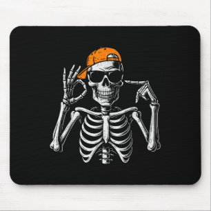67 Meme Trendy Skelet Halloween Grappig Zes Zeven Muismat