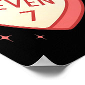 67 Meme Valentijnsdag Candy Heart Six Seven Match Poster (Hoek)