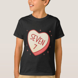 67 Meme Valentijnsdag Candy Heart Zes Zeven Match T-shirt