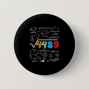 67 Meme Vierkantswortel 4489 Doe De Wiskunde Grapp Ronde Button 5,7 Cm