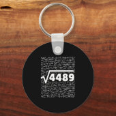 67 Meme Vierkantswortel 4489 Doe De Wiskunde Leuk  Sleutelhanger (Voorkant)