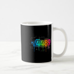 67 Meme Vierkantswortel 4489 Drip Zes Zeven Wiskun Koffiemok