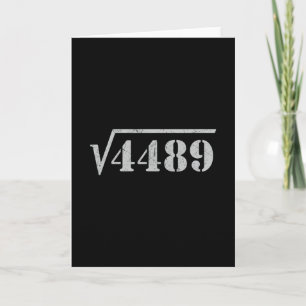 67 Meme Vierkantswortel 4489 Slang Math 6 7 Retro Kaart