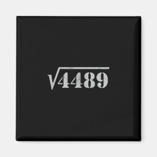67 Meme Vierkantswortel 4489 Slang Math 6 7 Retro Magneet