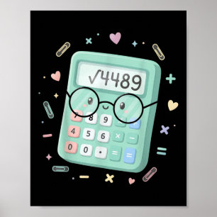 67 Meme Vierkantswortel 4489 Slang Zes Zeven Wisku Poster
