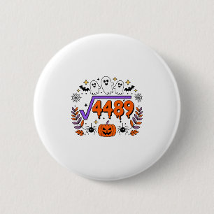 67 Meme Vierkantswortel 4489 Tiener Zes Zeven Slan Ronde Button 5,7 Cm