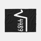67 Meme Vierkantswortel Van 4489 Zes Zeven  Fleece Deken (Voorkant (Horizontaal))