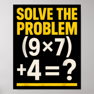 67 Meme Wiskunde Docent Grappige School 6-7 Brain Poster