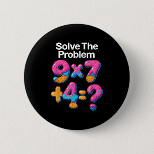 67 Meme Wiskunde Docent Ijs Druppel 6 7 Brainrot S Ronde Button 5,7 Cm