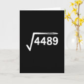 67 Meme Wiskunde Docent Vierkantswortel 4489  Kaart (Gele Bloem)