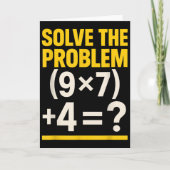 67 Meme Wiskunde Leraar Grappig School 6-7 Brain R Kaart (Voorkant)