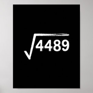 67 Meme Wiskunde Leraar Vierkantswortel 4489 Poster