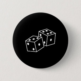 67 Meme Zes Zeven 6–7 Grappige Dobbelstenen  Ronde Button 5,7 Cm