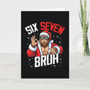 67 Meme Zes Zeven Bruh Bigfoot Sinterklaas 6 7 Gra Kaart