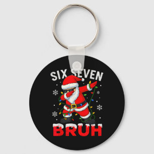 67 Meme Zes Zeven Bruh Dabbing Kerstman Grappig Ke Sleutelhanger