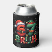 67 Meme Zes Zeven Bruh Grappig Kerstmis 6 7 Blikjeskoeler (Blikje Voorkant)