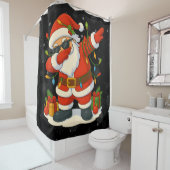67 Meme Zes Zeven Bruh Grappig Kerstmis 6 7 Douchegordijn (In situ)