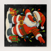 67 Meme Zes Zeven Bruh Grappig Kerstmis 6 7 Legpuzzel (Horizontaal)