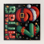 67 Meme Zes Zeven Bruh Grappig Kerstmis 6 7 Legpuzzel (Horizontaal)