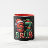 67 Meme Zes Zeven Bruh Grappig Kerstmis 6 7 Mok (Midden)