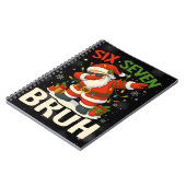 67 Meme Zes Zeven Bruh Grappig Kerstmis 6 7 Notitieboek (Linkerzijde)